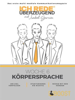 cover image of Ich REDE. Überzeugend--Woche 6 Körpersprache